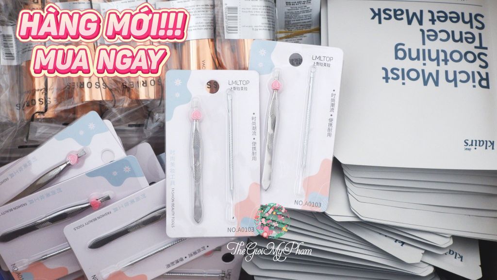 Set Nhíp + Cây Nặm Mụn LMLTOP A0103