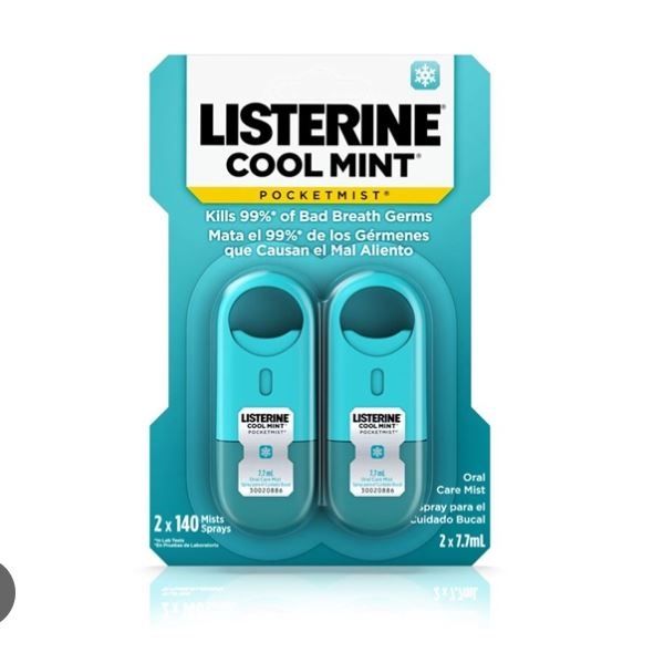 Xịt Thơm Miệng Listerine ( Cặp 2 cái )