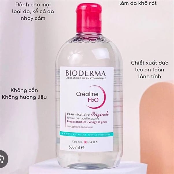 Tẩy Trang Bioderma 500ml #Hồng (Mẫu Mới)Tẩy Trang Bioderma 500ml #Hồng (Mẫu  Mới) – Thế Giới Mỹ Phẩm Bình Dương