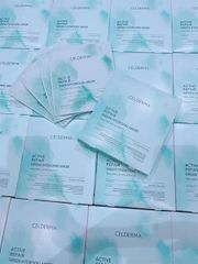 Mặt Nạ Thạch Tảo Xoắn Celderma Active Repair Green Hydrogel Mask