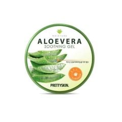 Gel Dưỡng Da Đa Năng Prettyskin Chiết Xuất Lô Hội Aloevera Soothing Gel 300ml