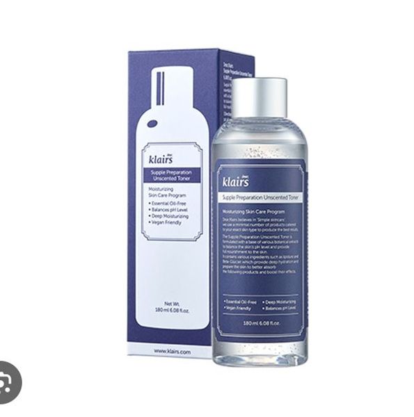 Klairs - Supple Preparation Unscented Toner 180ml