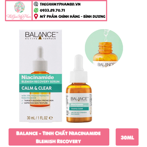 Balance - Tinh Chất Niacinamide Blemish Recovery 30ml