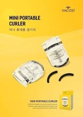 Bấm Mi Mini Vacosi Mini Portable Curler