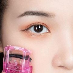 Bấm Mi Nhựa KAI Eyelash Curler #Xanh