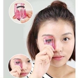 Bấm Mi Nhựa KAI Eyelash Curler #Xanh