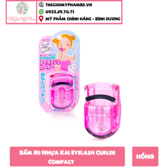 Bấm Mi Nhựa KAI Eyelash Curler #Hồng