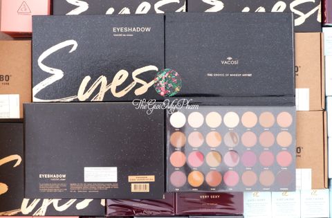 Bảng Màu Mắt Chuyên Nghiệp 28 Ô Vacosi Pro Studio EyeShadow Palette 45g #83ESN – Shimmer Natural