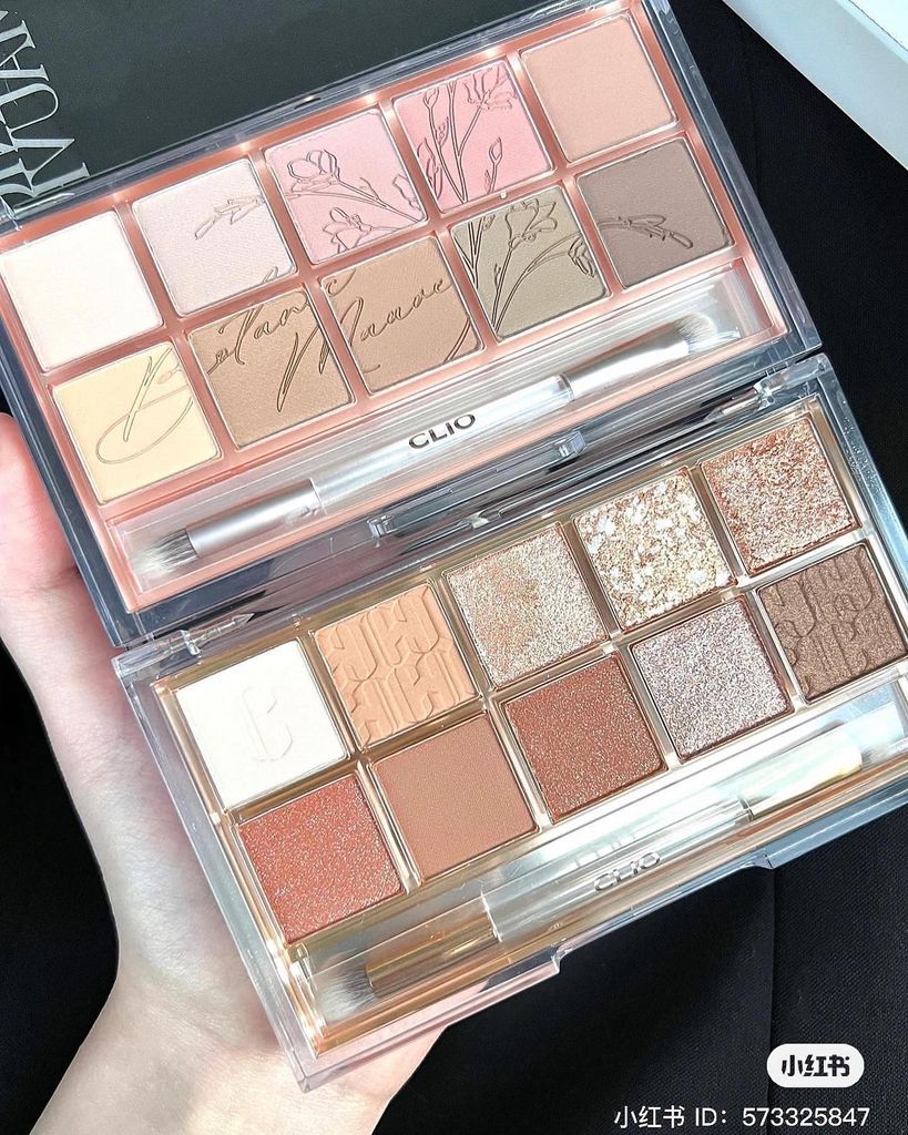 Phấn mắt Clio Pro Eye 10 Ô #09 Botanic Mauve