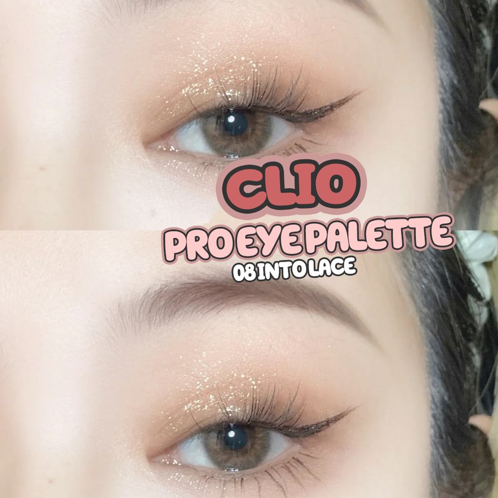 Phấn Mắt Clio Pro Eye Palette 10 Ô #08 Into Lace