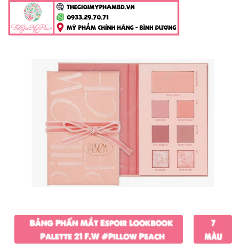 Bảng Phấn Mắt Espoir Lookbook Palette 21 F.W #Pillow Peach