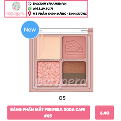 Phấn Mắt Peripera Ink 4 Ô Pocket Shadow Palette #05 Fig Scents Of Autumn