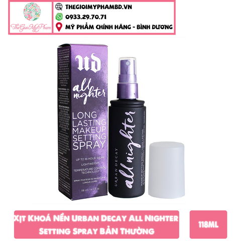 Xịt Khoá Nền Make Up Urban Decay All Nighter 118ml (Ko Tđ)