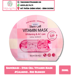 Banobagi - Stem Cell Vitamin Mask #Calming . Red Blemish