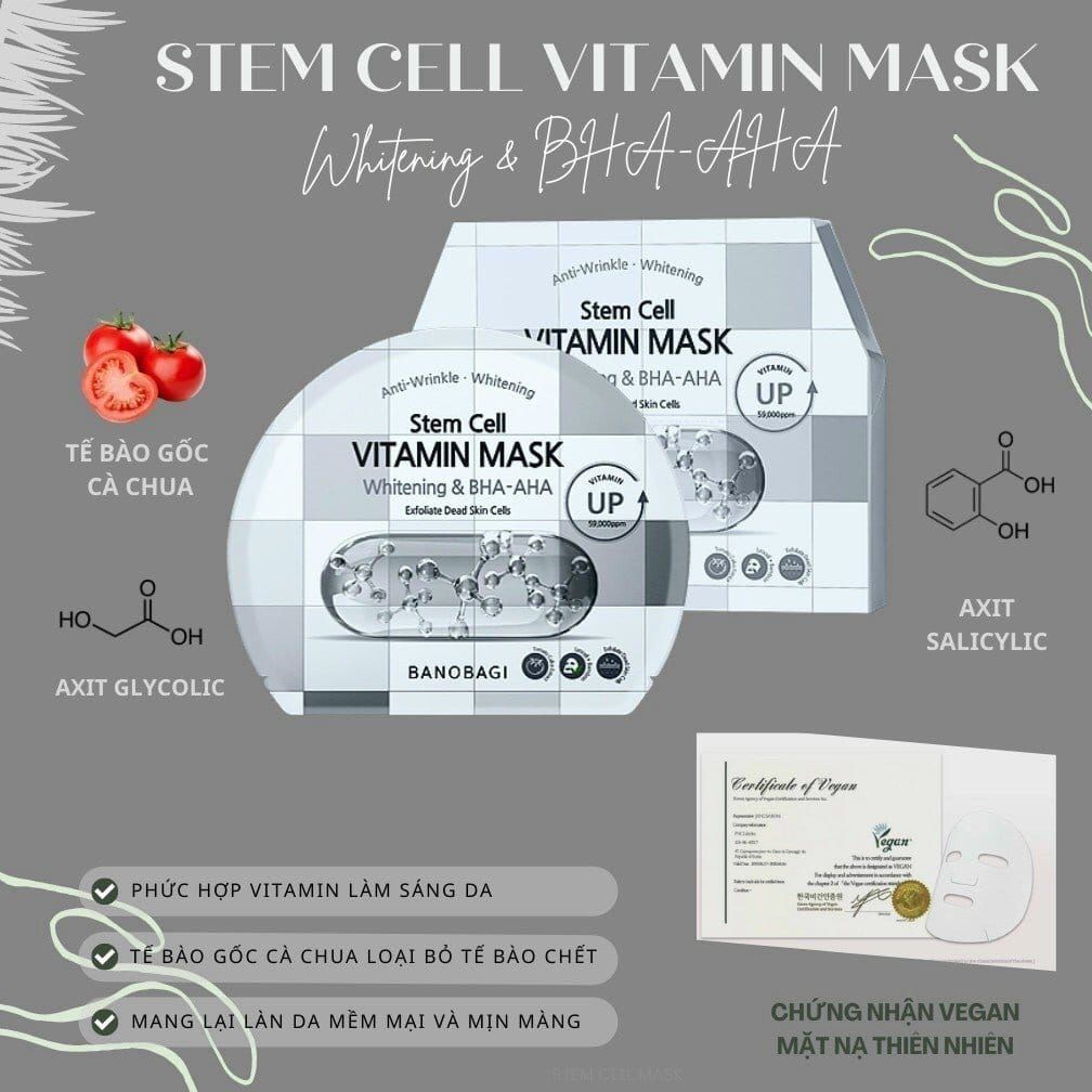 Banobagi - Stem Cell Vitamin Mask #BHA-AHA