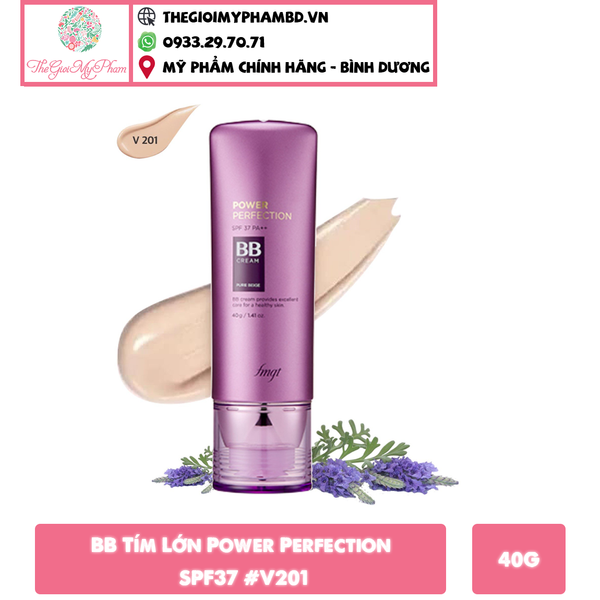 BB Tím Lớn Power Perfection SPF37 #V201