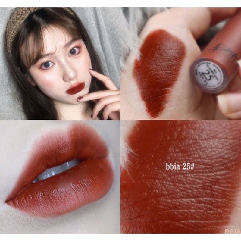 Son kem Bbia Last Velvet Lip Tint Ver 5 #21