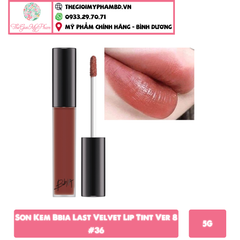 Son kem Bbia Last Velvet Lip Tint 36
