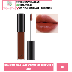 Son Kem Bbia Last Velvet Lip Tint #38