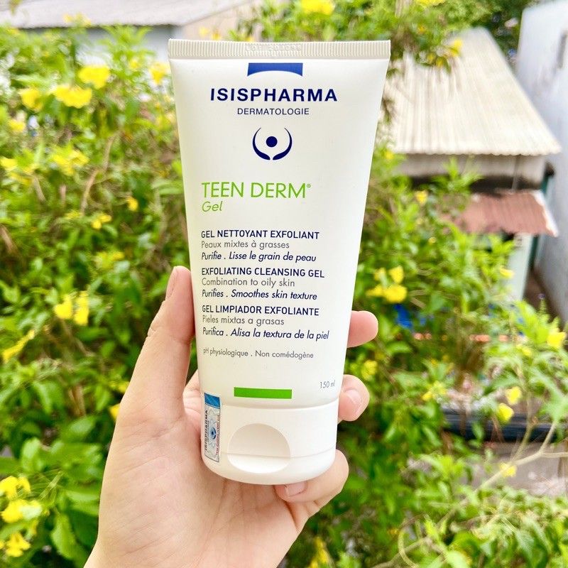 Sữa Rửa Mặt Isis Pharma TeenDerm Gel 150ml