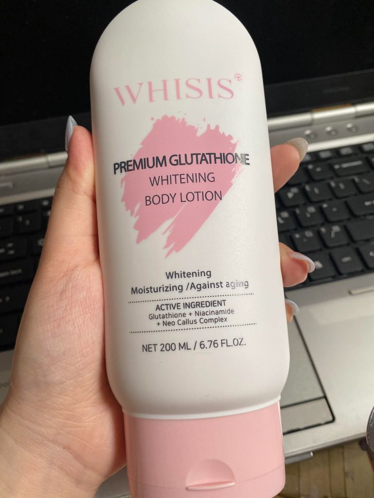 Whisis Premium Glutathione Whitening Body Lotion 200ml