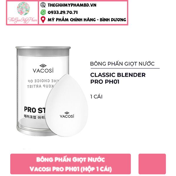 Mút Nền Giọt Nước Pro Studio Vacosi Classic Blender PH01