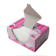 Bông tẩy trang Clean Puff (Hộp hồng 80 miếng)