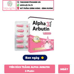 Bột Kích Trắng Alpha Arbutin 3 Plus+ (Ngày)