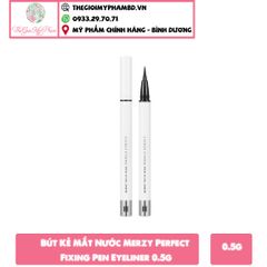 Bút Kẻ Mắt Nước Merzy Perfect Fixing Pen Eyeliner #Đen