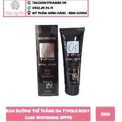 Kem Typolo Body Care Whitening SPF90 200g (Mẫu Mới Tuýp)