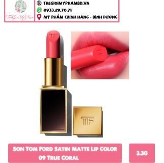 Son TOMFORD True Coral Vỏ Đen ( Ko Tđ )
