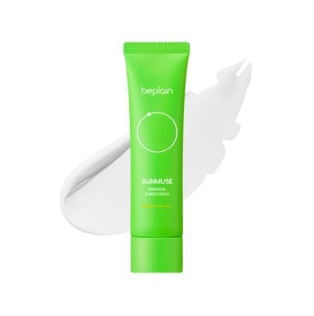 Kem Chống Nắng Beplain Sunmuse Mineral Sunscreen 50ml #Xanh Lá