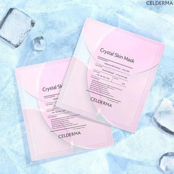 Nạ thạch Celderma Crystal Skin Mask (Hồng-Vỏ Bóng)