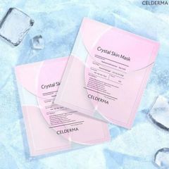 Nạ thạch Celderma Crystal Skin Mask (Hồng-Vỏ Bóng)