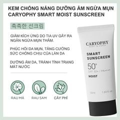 Caryophy - KCN Smart Moist Sunscreen SPF50+ PA++++ 50ml