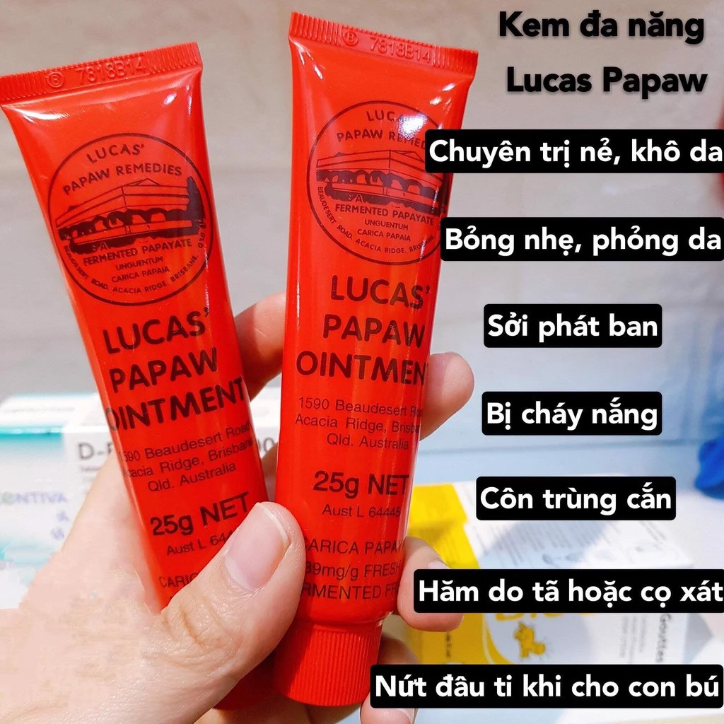 Kem đa năng Lucas' Papaw Ointment 25g