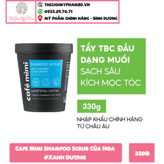 Gội Tẩy Tế Bào Chết Da Đầu CAFE MIMI Shampoo Scrub 300g #Xanh Dương