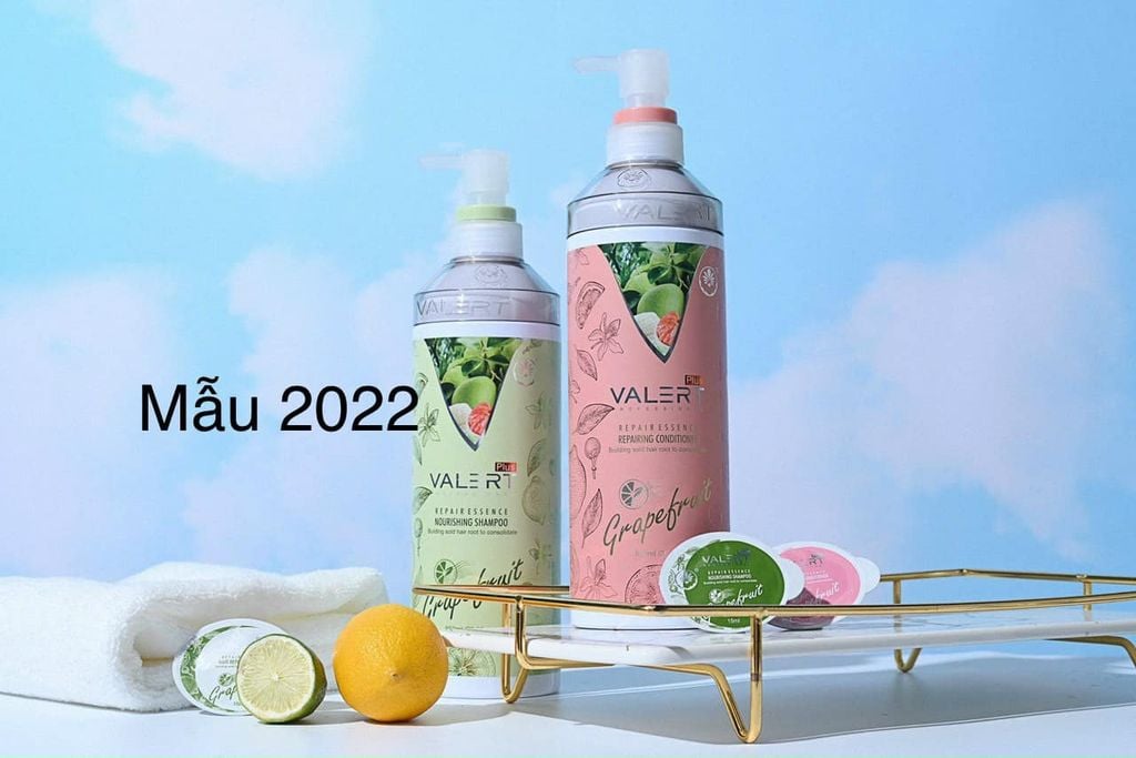 Cặp Dầu Gội+Xả Bưởi Cao Cấp GRAPEFRUIT VALER (850ml x2)