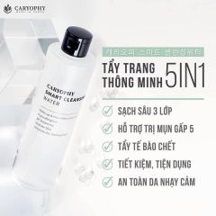 Caryophy - Nước Tẩy Trang Smart Cleansing Water 300ml SALE 290K>238K