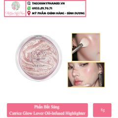 Phấn Bắt Sáng Catrice Lover Oil-Infused #010 Glowing Peony