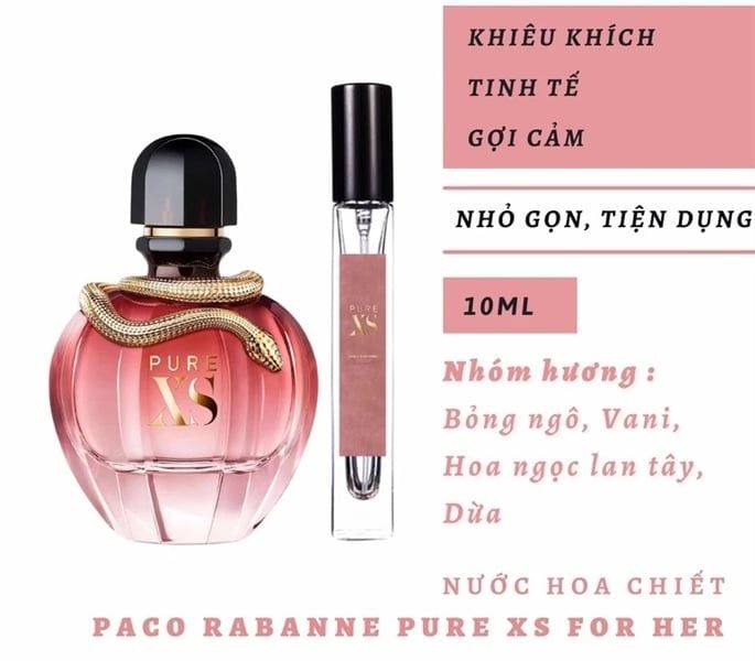 Paco Rabanne - Pure XS EDP ( chai chiết 10ml)