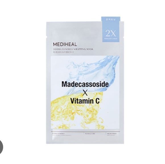 Mặt Nạ Mediheal Derma Synergy Wrapping Mask #Madecassoside & Vitamin C