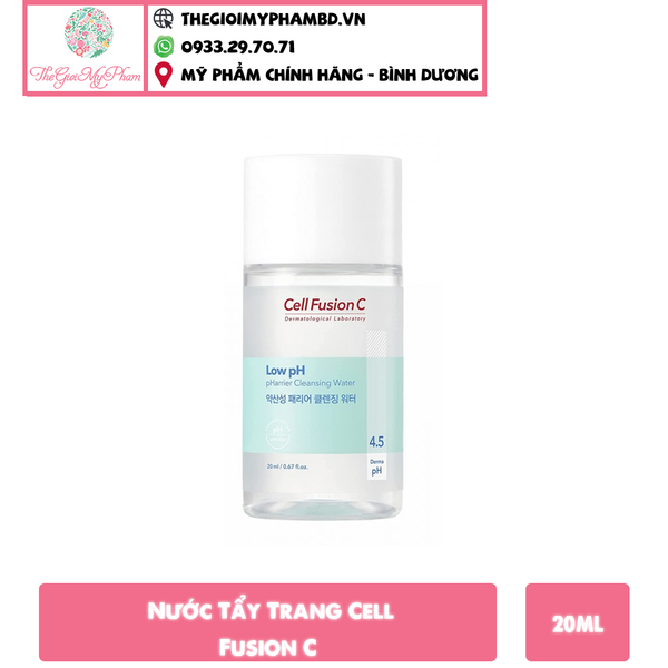 Cell Fusion C - Nước Tẩy Trang 20ml