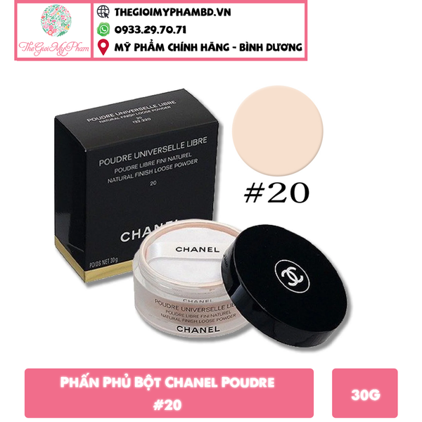Chanel - Phấn Phủ Bột 30g #20 (Ko tđ)
