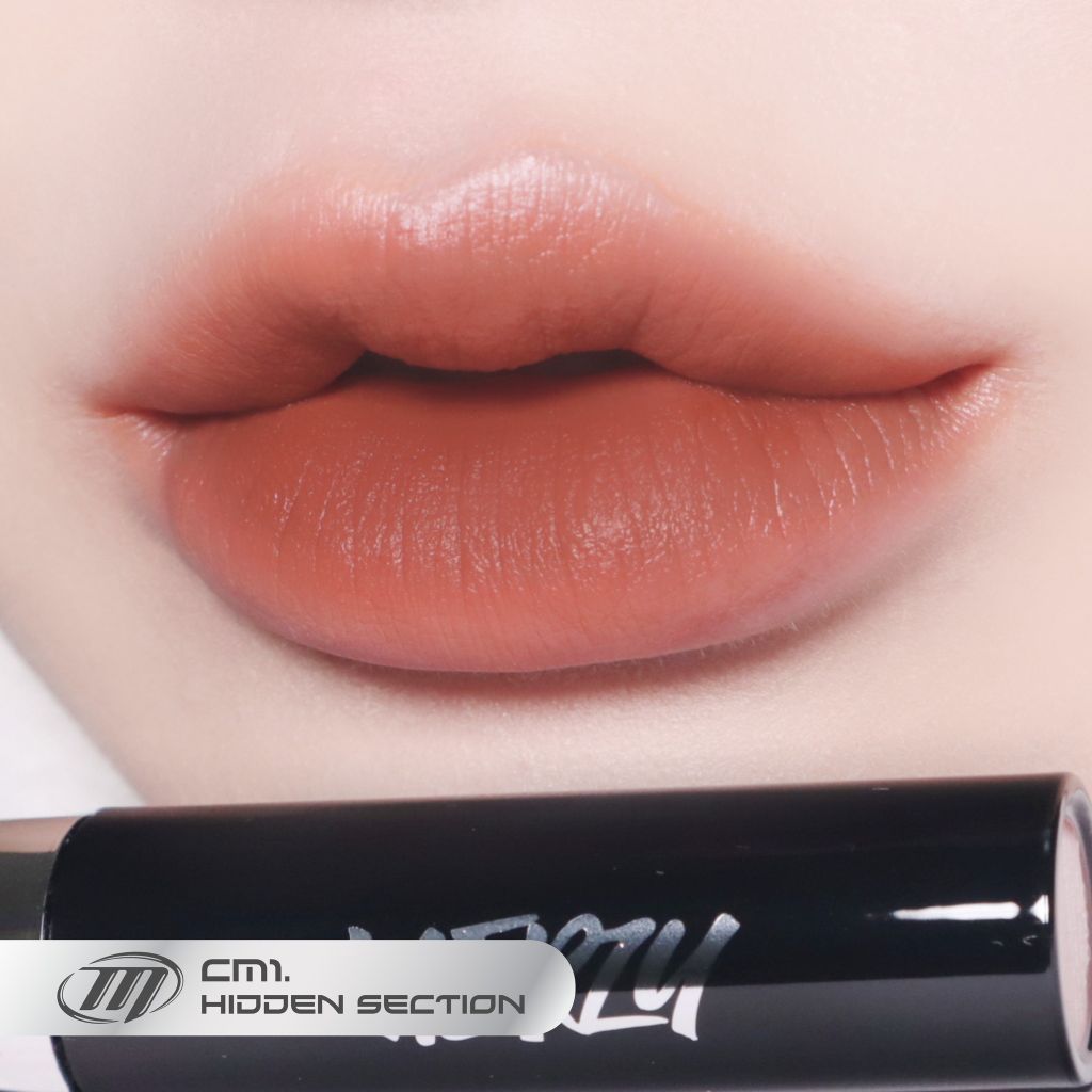 Son Kem Lì Merzy Cyber Mellow Tint #CM4 Tempting Red