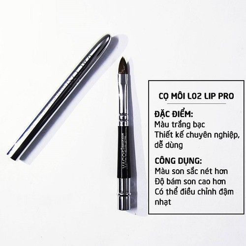 Cọ môi Vacosi bạc L-02