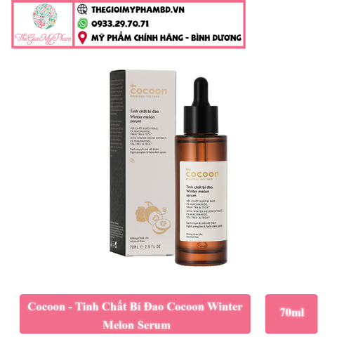 Cocoon - Tinh Chất Bí Đao Cocoon Winter Melon Serum 70ml