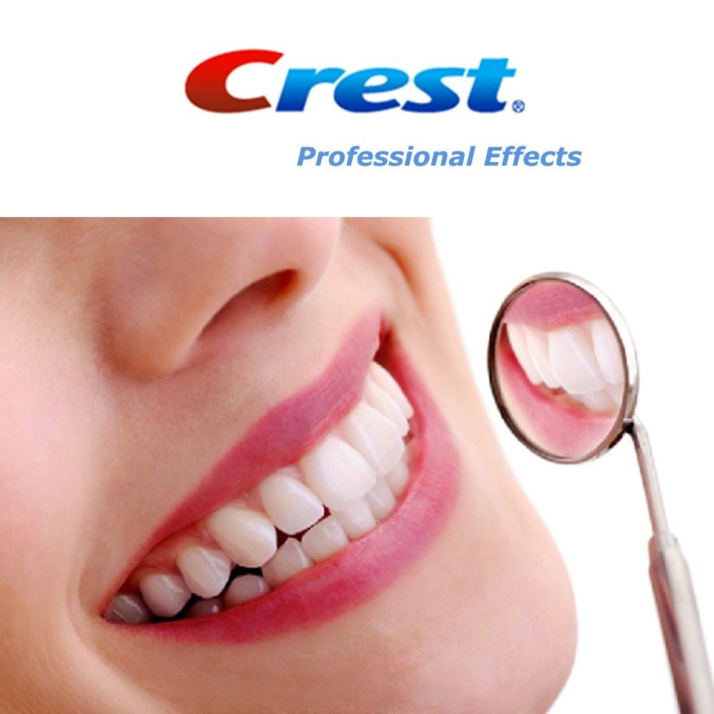 Crest 3D White - Miếng dán trắng răng 45 phút #Professional Effects