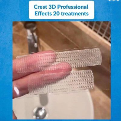 Crest 3D White - Miếng dán trắng răng 45 phút #Professional Effects