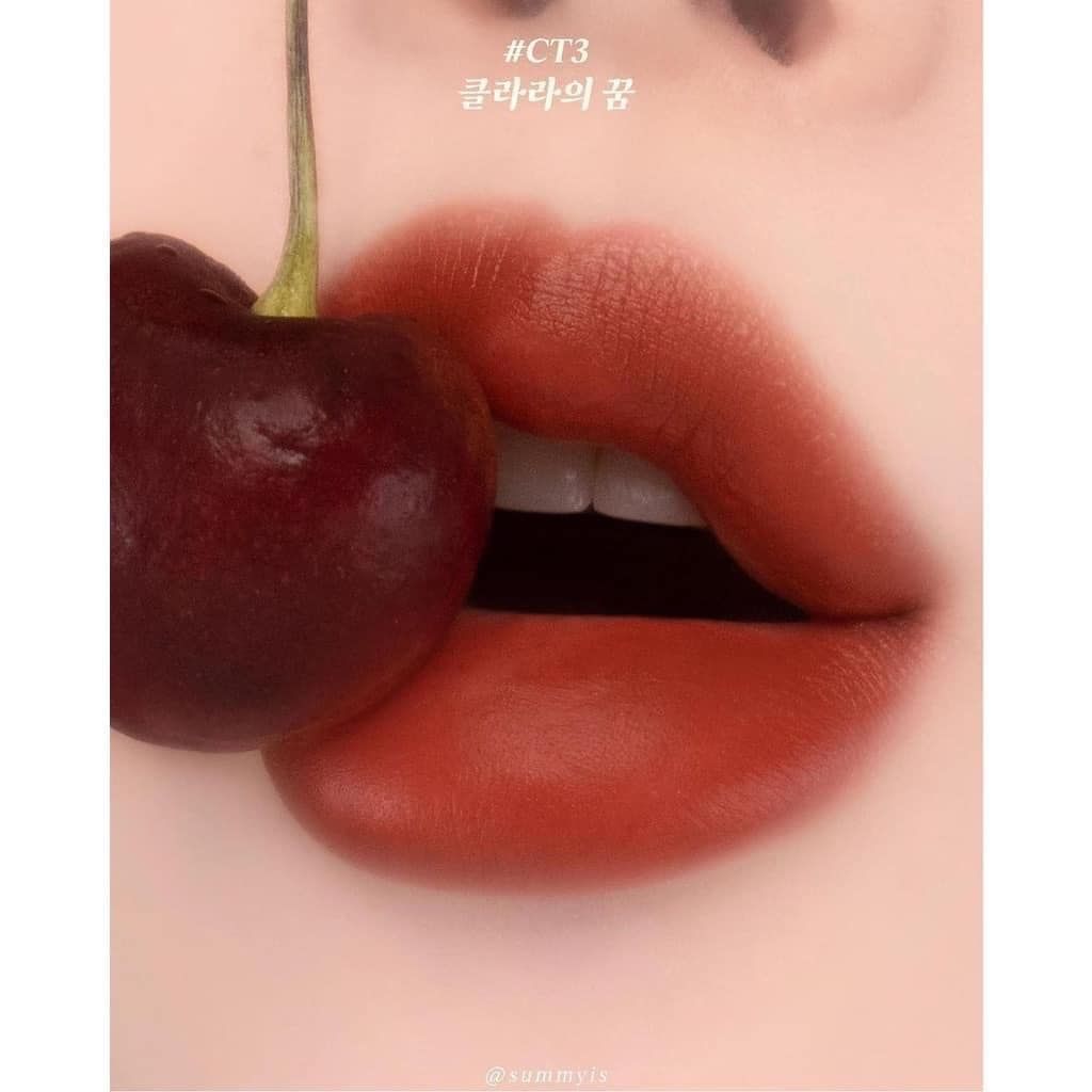 Son Kem Lì Dearmay California Cherry Velvet Tint #CT1